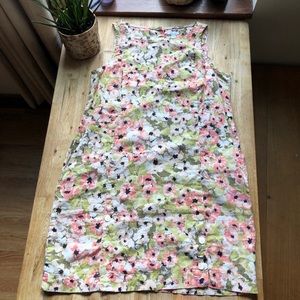 J.Jill Floral Linen Dress